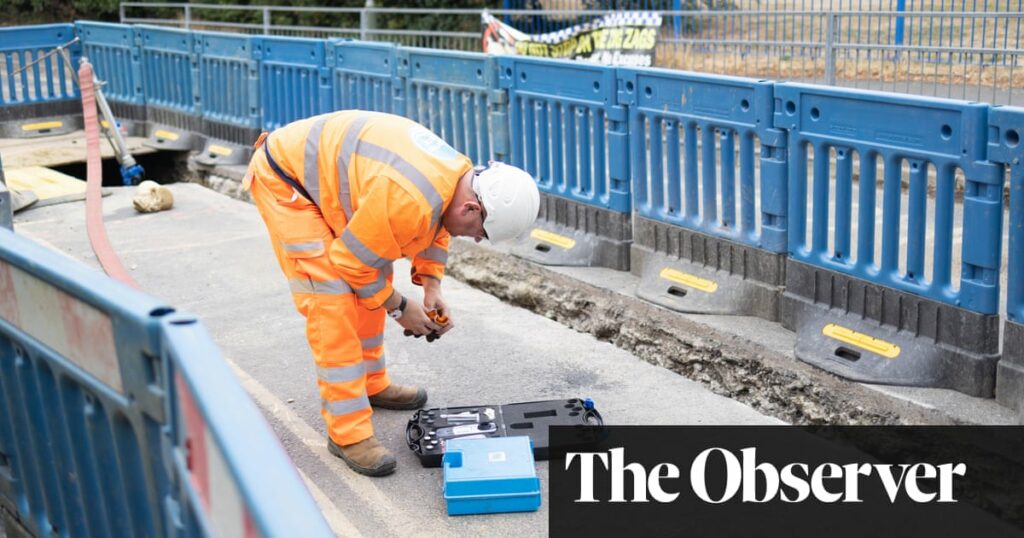 Water firms in England and Wales lost more than 1tn litres from leaks last year