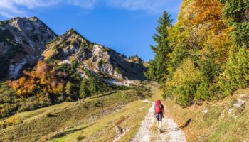 Wandern im Herbst