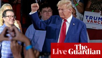 ‘Only consequential presidents get shot at,’ Trump tells event – US politics live