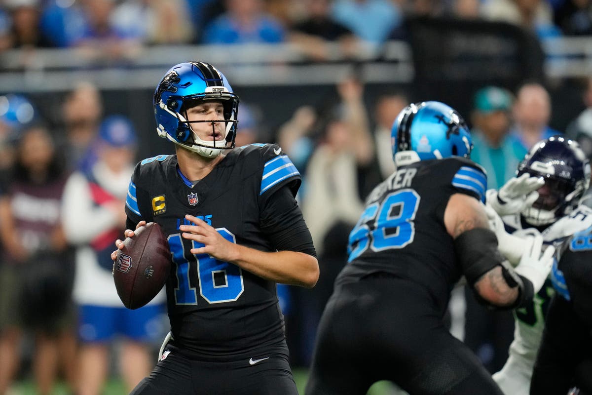 Jared Goff’s perfect night leads the Detroit Lions past the Seattle Seahawks