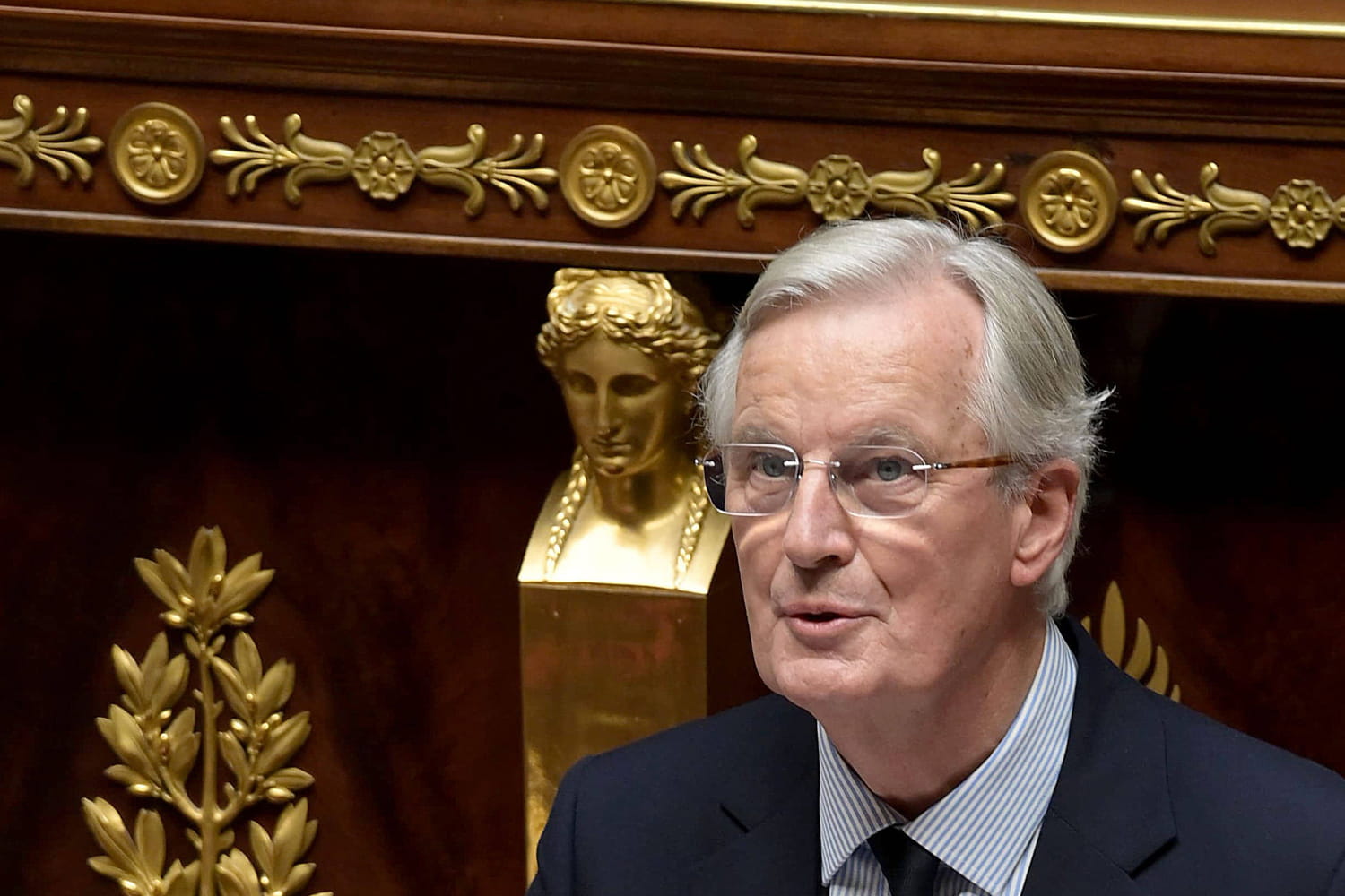 Michel Barnier a enfin fait une blague, mais on ne sait pas qui était visé dans son discours