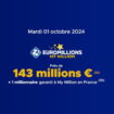 Résultat Euromilions (FDJ) : le tirage de ce mardi 1er octobre 2024, 143 millions d'euros en jeu