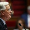 Michel Barnier, lors de son discours de politique générale, à l'Assemblée nationale, mardi 1er octobre 2024.