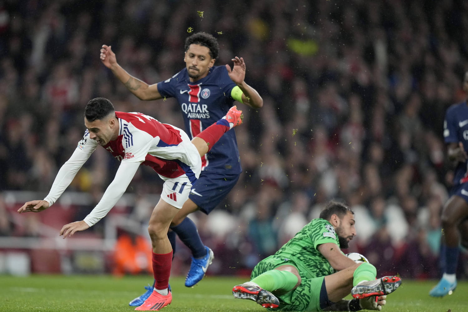 DIRECT. Arsenal - PSG : Havertz fait déjà plier Paris sur une erreur de Donnarumma, suivez le match