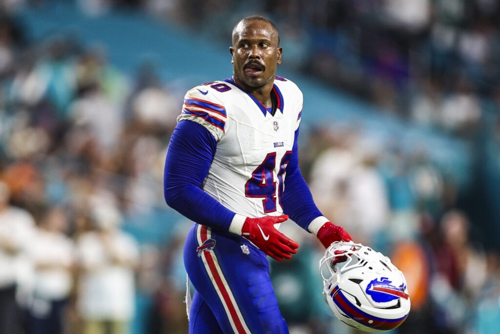 NFL suspends Bills' Von Miller for violating league's personal conduct policy