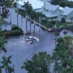 Les premières images du “monstre” Milton en Floride