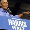 Liveblog zur US-Wahl 2024: Obama macht in Pennsylvania Wahlkampf für Harris