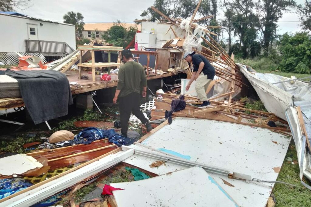 L’ouragan Milton a fait « au moins 10 morts », selon le ministre américain à la Sécurité intérieure