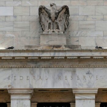 The Eccles building, home of the Federal Reserve, in Washington DC. Pic: AP