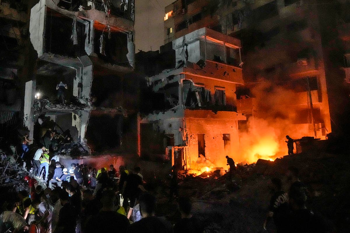 Israel-Lebanon live: Israel’s deadliest strike on central Beirut kills 22 as UN decries ‘extermination’ of Gaza hospitals