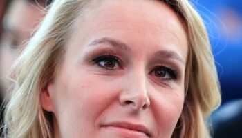 La tête de liste du parti Reconquête aux élections européennes Marion Maréchal, le 5 juin 2024 à Nice