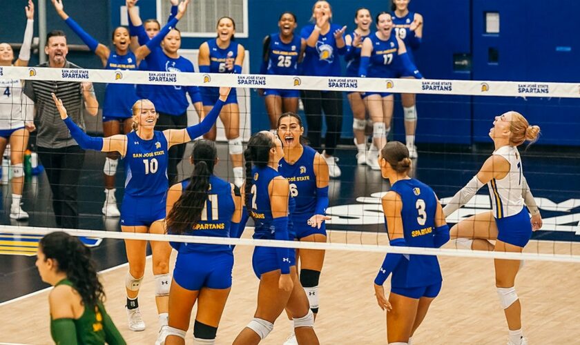 San Jose State volleyball team with transgender player says no more future matches have been forfeited