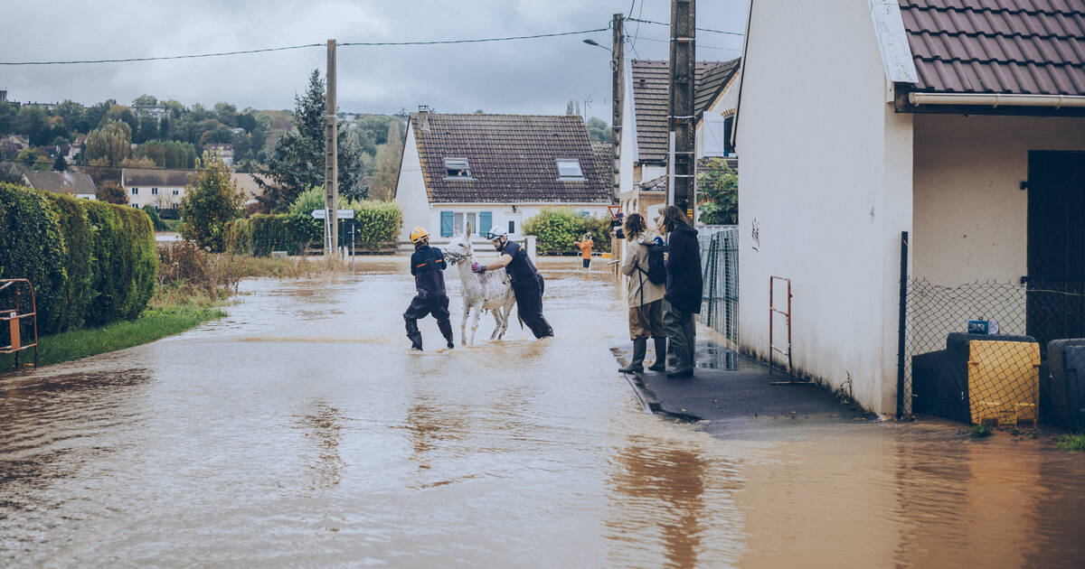 Dépression Kirk : des villes toujours inondées en Seine-et-Marne et en Eure-et-Loir