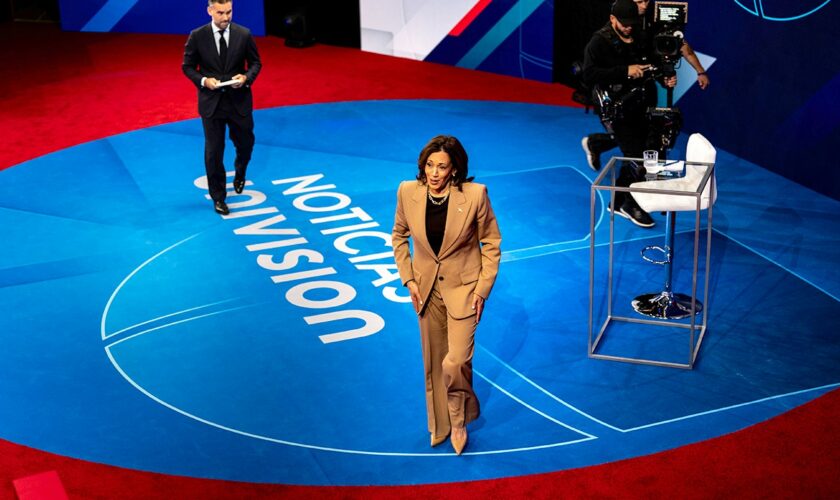 Harris makes pitch to Latino voters at Univision town hall: Top 5 moments