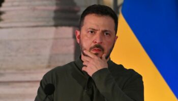 Le président ukrainien Volodymyr Zelensky, le 10 octobre 2024 à Rome