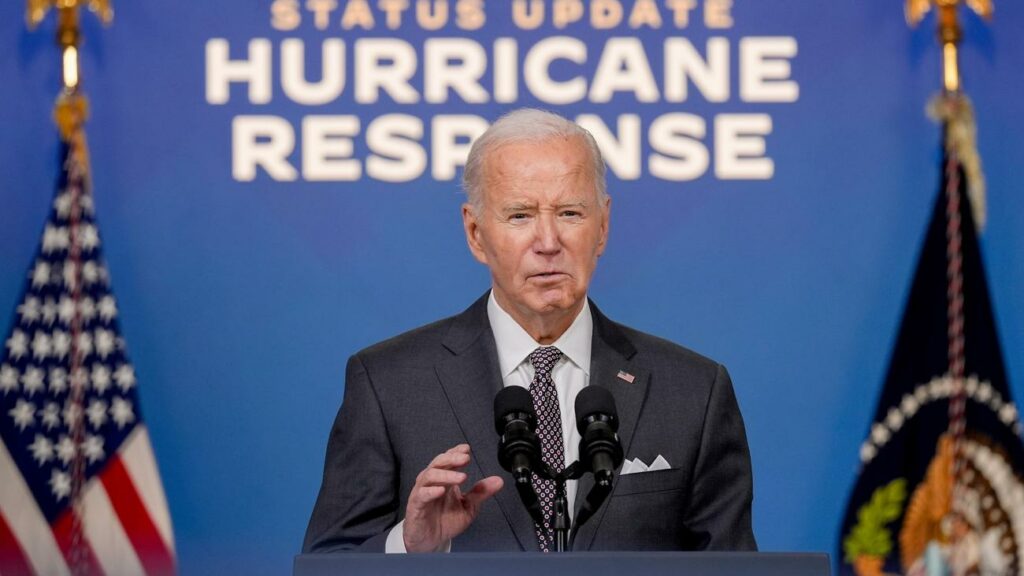 USA: Joe Biden reist nach Hurrikan Milton nach Florida