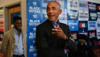 Barack Obama en mission pour convaincre les électeurs noirs de voter pour Kamala Harris