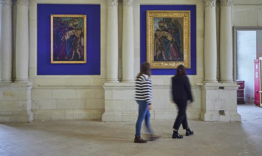 Deux Madones de Botticelli exposées au château de Chambord