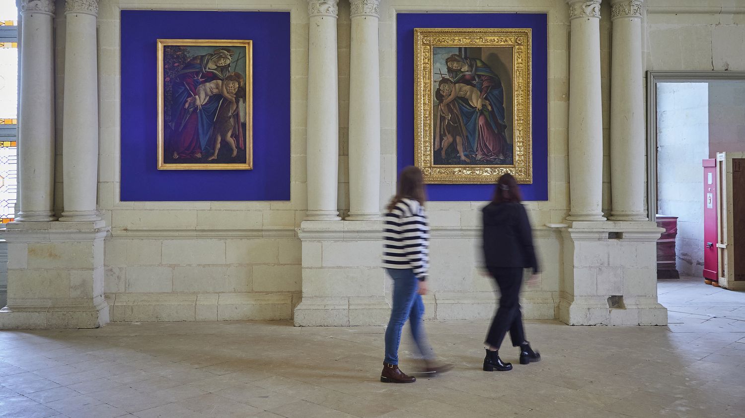 Deux Madones de Botticelli exposées au château de Chambord