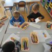 Pupils of the "Ecole des Reformes" (School of Reforms) take part in an after school activity in the framework of the reform of school timetables on October 11, 2013 in Nantes, western France.