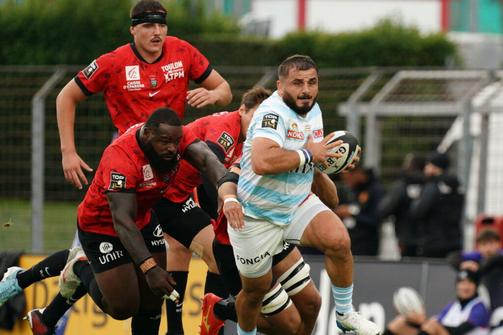 Top 14. Racing - Toulon : domination stérile les Racingmen, le direct