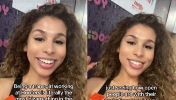 Influencer reveals most ‘bizarre’ part of working at Hooters as a transgender woman