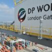 File pic of DP World's London Gateway container port in Stanford-le-Hope, Essex. Pic: PA