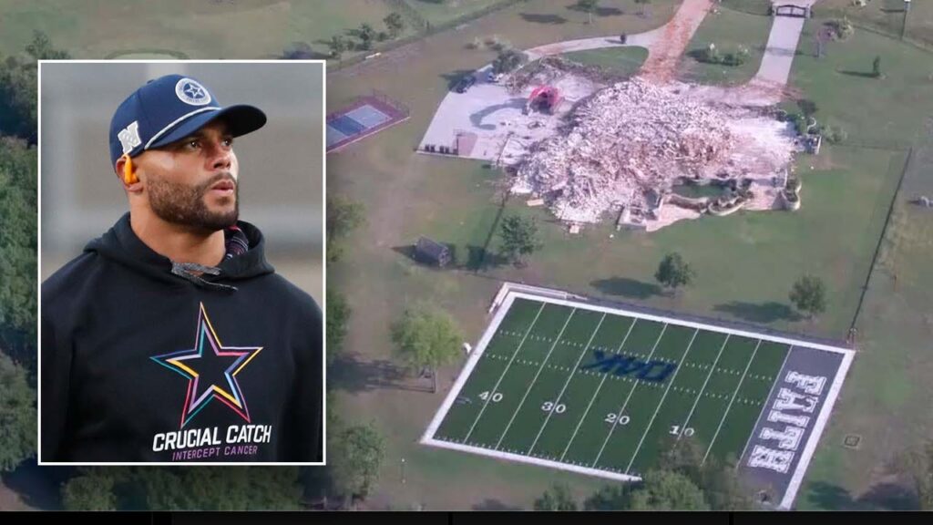 Cowboys' Dak Prescott rips media coverage of Texas mansion demolition: 'I think it’s crazy'