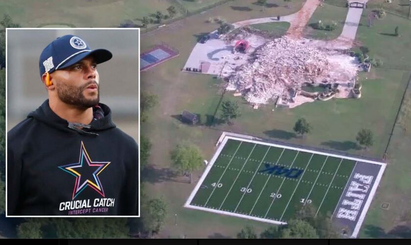 Cowboys' Dak Prescott rips media coverage of Texas mansion demolition: 'I think it’s crazy'