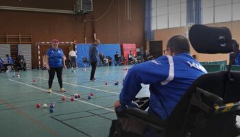 VIDEO. Dans le sillage de la médaille d'or paralympique d'Aurélie Aubert, l'engouement autour de la boccia