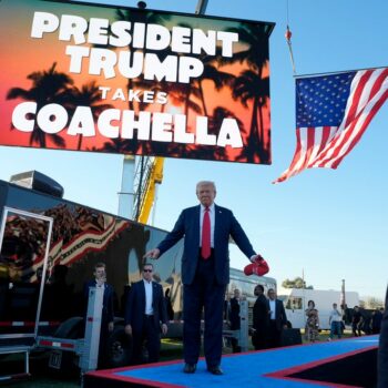 Trump takes detour to ultra-blue California to spotlight Harris' home turf's failed policies: 'Paradise lost'