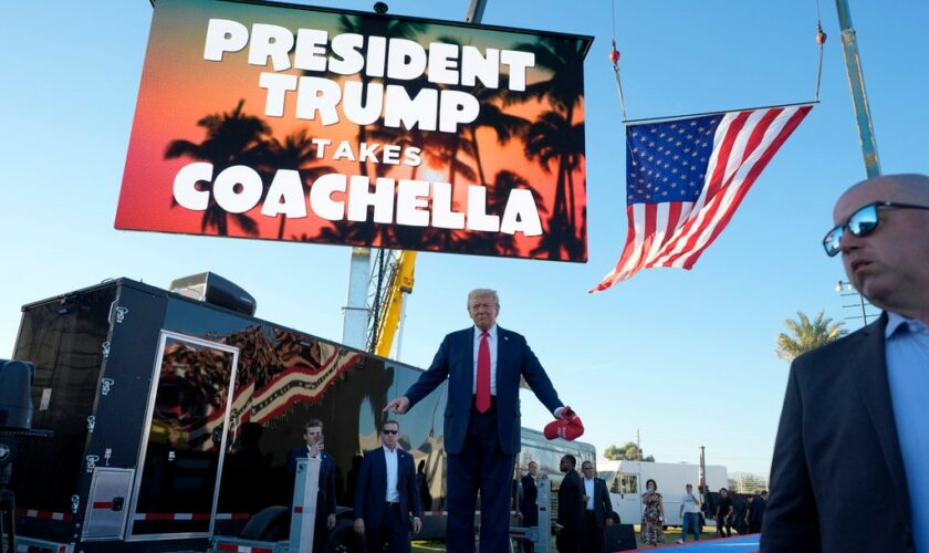 Trump takes detour to ultra-blue California to spotlight Harris' home turf's failed policies: 'Paradise lost'