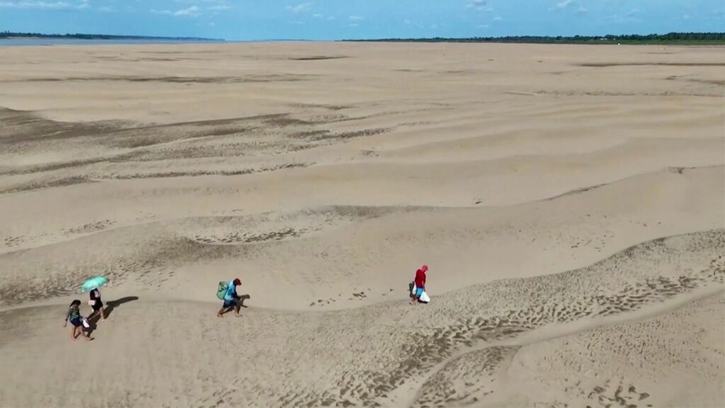 Dürre in Brasilien: Weltgrößtes Flussgebiet gleicht einer Wüste: "Ohne Wasser sind wir niemand"