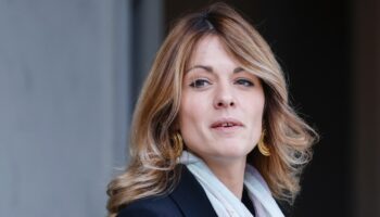 La porte-parole du gouvernement Maud Bregeon à l'Élysée, à Paris, le 1er octobre 2024