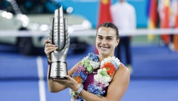 Aryna Sabalenka takes Wuhan Open title to close on rankings leader Iga Swiatek