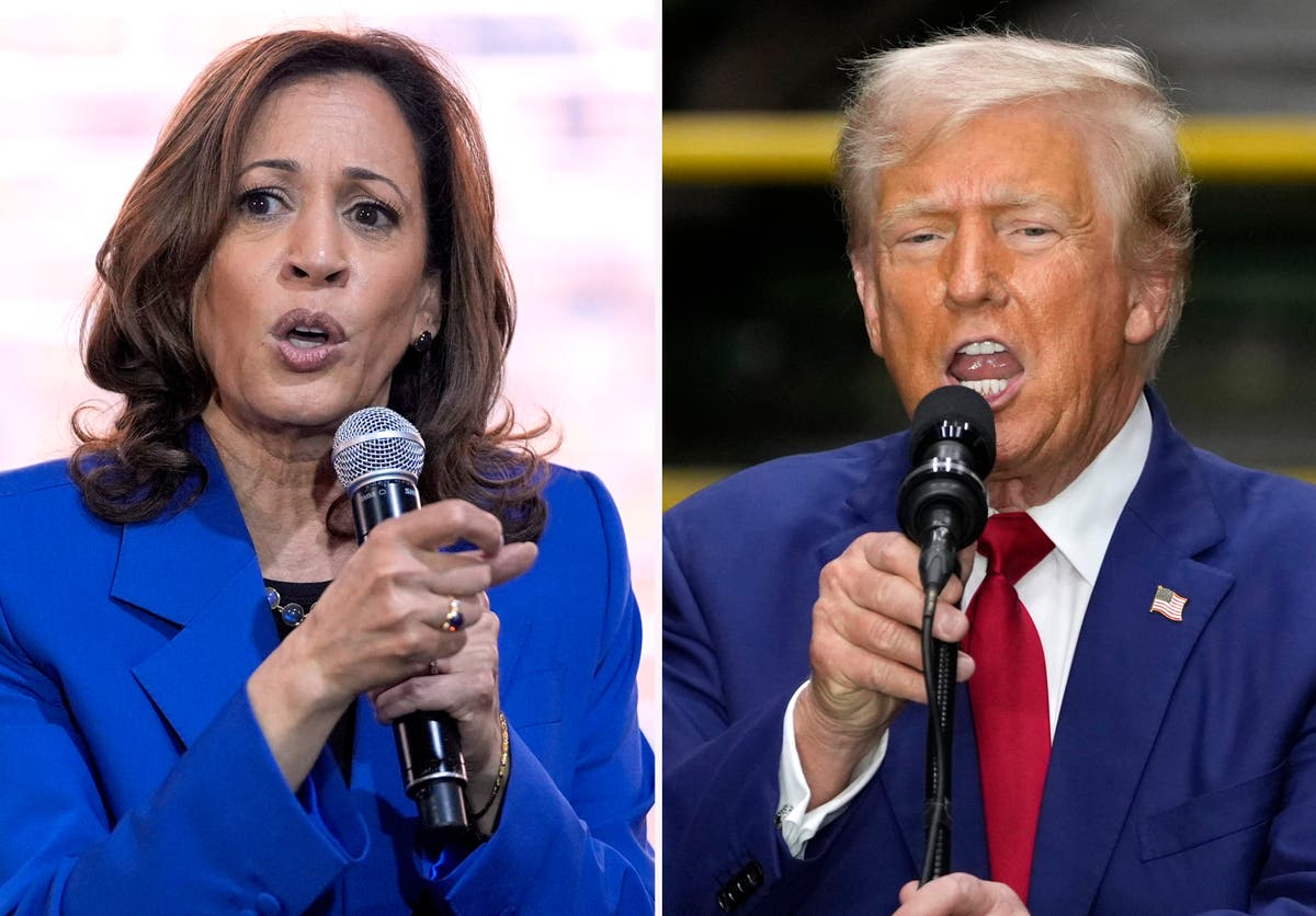 Polls show Trump-Harris deadlocked nationally while key states tilt Republican