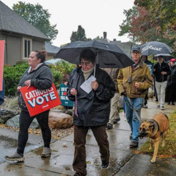 Catholics hold 'Rosary Rally' outside Gretchen Whitmer’s house after Doritos video sparks backlash