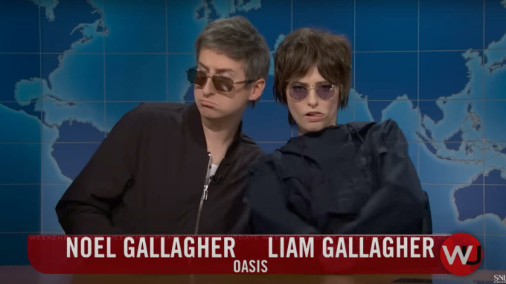 Liam Gallagher d’Oasis n’a pas aimé le sketch sur ses disputes avec son frère lors du « Saturday Night Live »