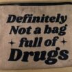 Police make surprise discovery after unzipping pouch labeled ‘definitely not bag full of drugs’