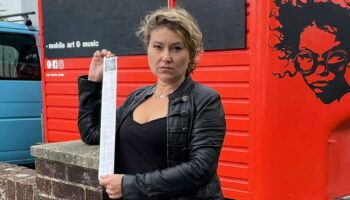 Isabelle Pepin with her £500 fine