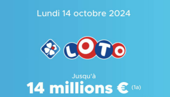 Résultat Loto (FDJ) : le tirage de ce lundi 14 octobre 2024, 14 millions d'euros en jeu