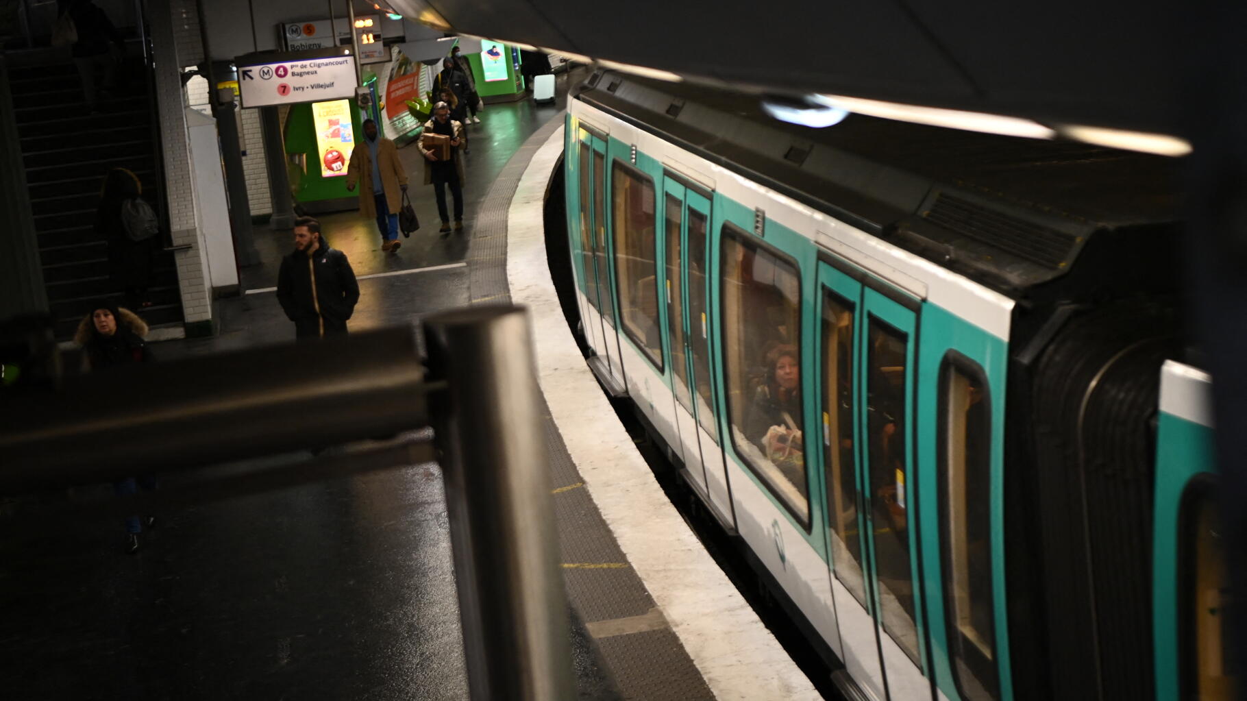 La pollution dans le métro à Paris est la plus élevée dans ces 13 stations, révèle Airparif