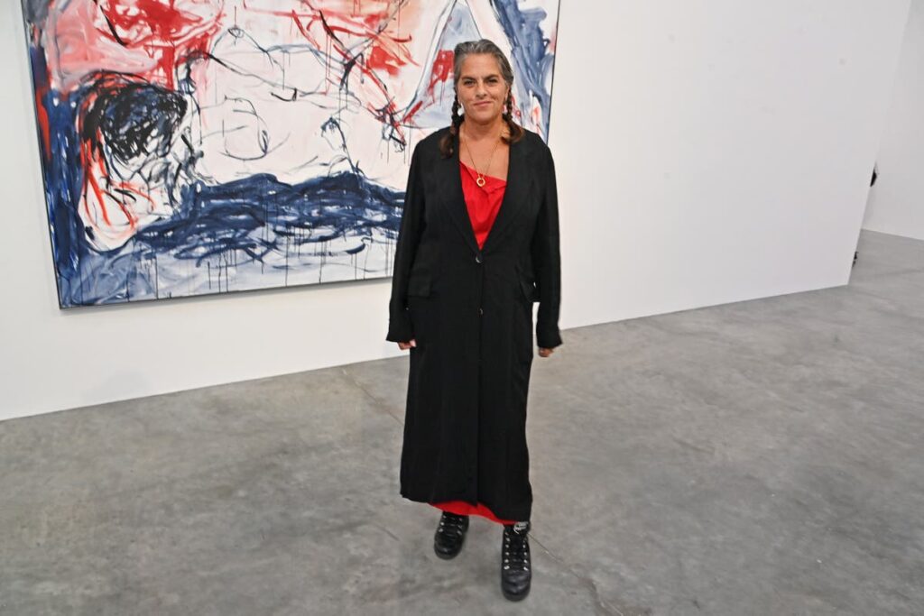 Dame Tracey Emin says male artists ‘peak’ in their 40s but women can ‘come and come and come’