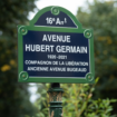 À Paris, l’avenue Hubert Germain remplace l’avenue Bugeaud, un maréchal « au rôle éminemment néfaste ».