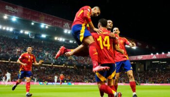 Defending champions Spain reach Nations League quarter-finals after Serbia win