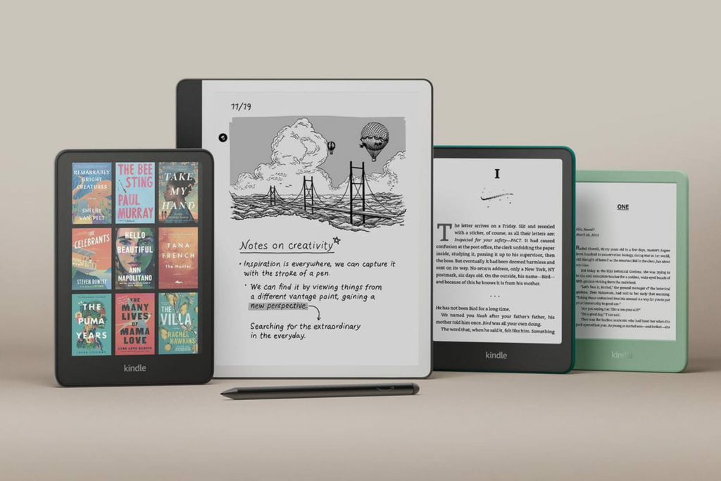 Amazon dévoile ses nouvelles Kindle avec des couleurs et adaptées à tous les budgets