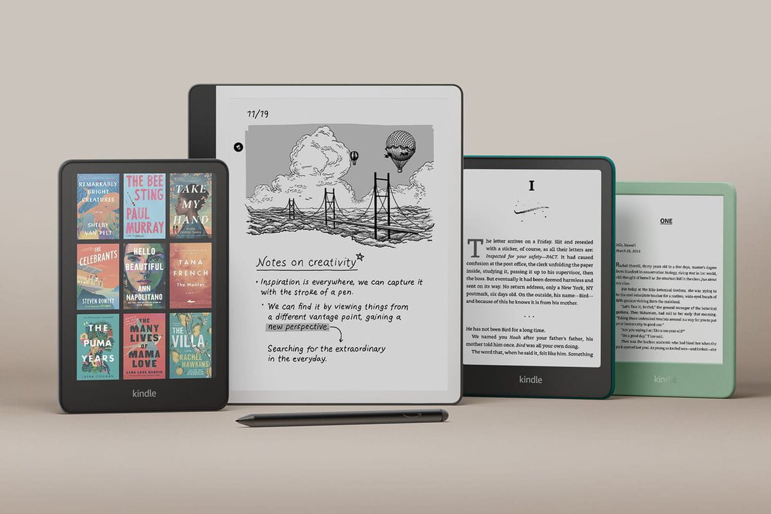 Amazon dévoile ses nouvelles Kindle avec des couleurs et adaptées à tous les budgets