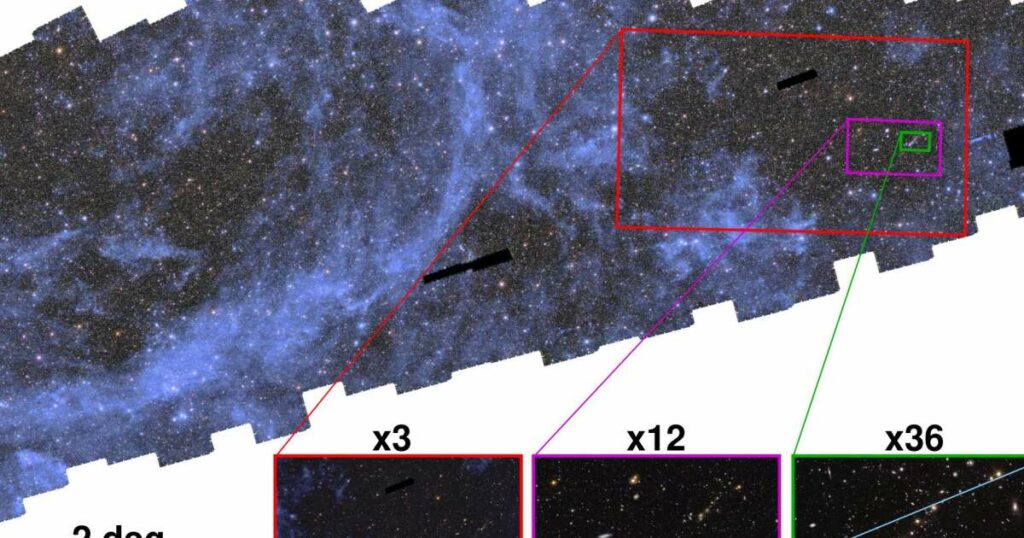 Un premier aperçu époustouflant de l’atlas de l’univers d’Euclid