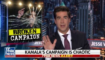 JESSE WATTERS: This was the first time Kamala Harris had to answer for herself