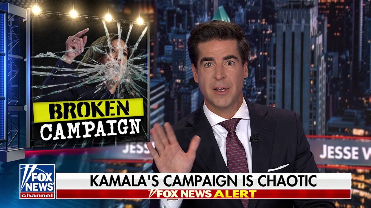 JESSE WATTERS: This was the first time Kamala Harris had to answer for herself